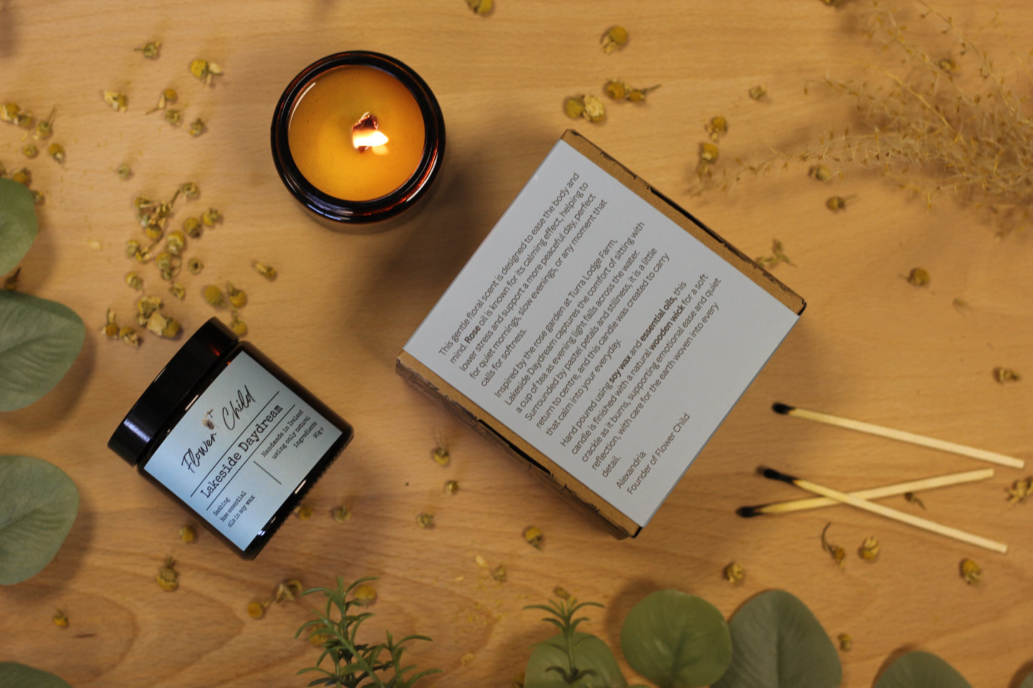 Lakeside Daydream | Rose Blend Candle