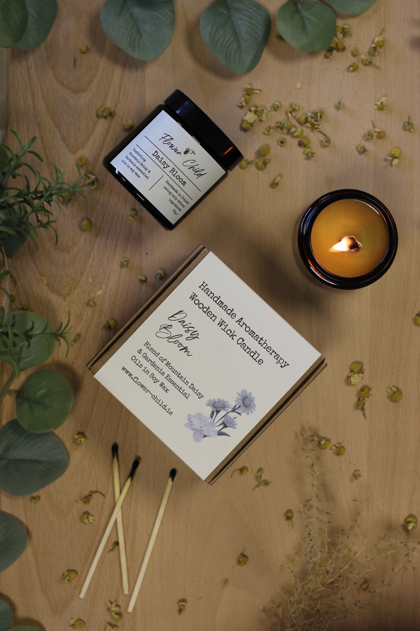 Daisy Bloom | Mountain Daisy and Gardenia Candle